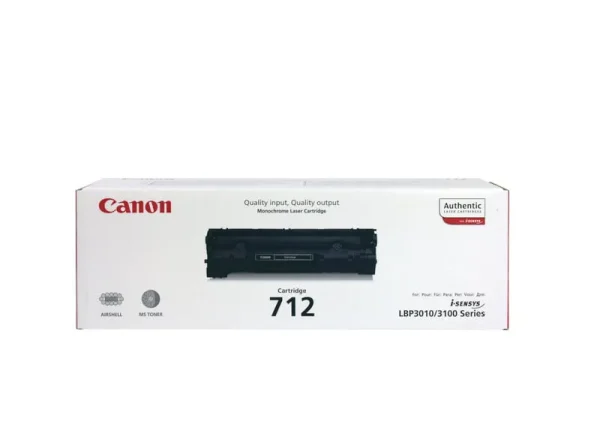 کارتریج لیزری مشکی canon مدل 712